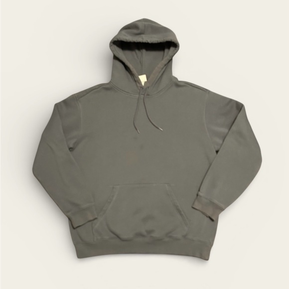 H&M Other - H&M Essentials Relaxed Fit Hoodie Medium Blue Gray Fleece Minimalist